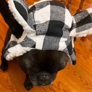 DOG FLEECE CAP WITH EAR FLAPS SZ SM